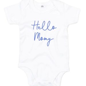 Body Neonato "Hello Momy"