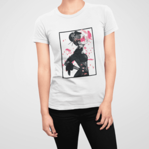 T-shirt “Vita da Geisha – Stile Art Nouveau”