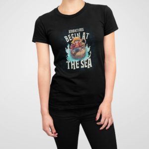 T-shirt “One Piece Gattino Pirata Coraggioso“