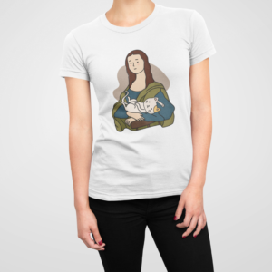 T-shirt “La Gioconda e il suo migliore amico“