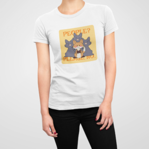 T-shirt “People? Please,no!“