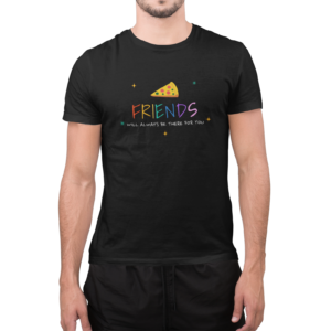 T-shirt "Friends and Pizza"